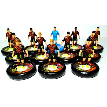 Subbuteo Andrew Table Soccer Manchester City 2022-23 away kit on WSB Professional Bases